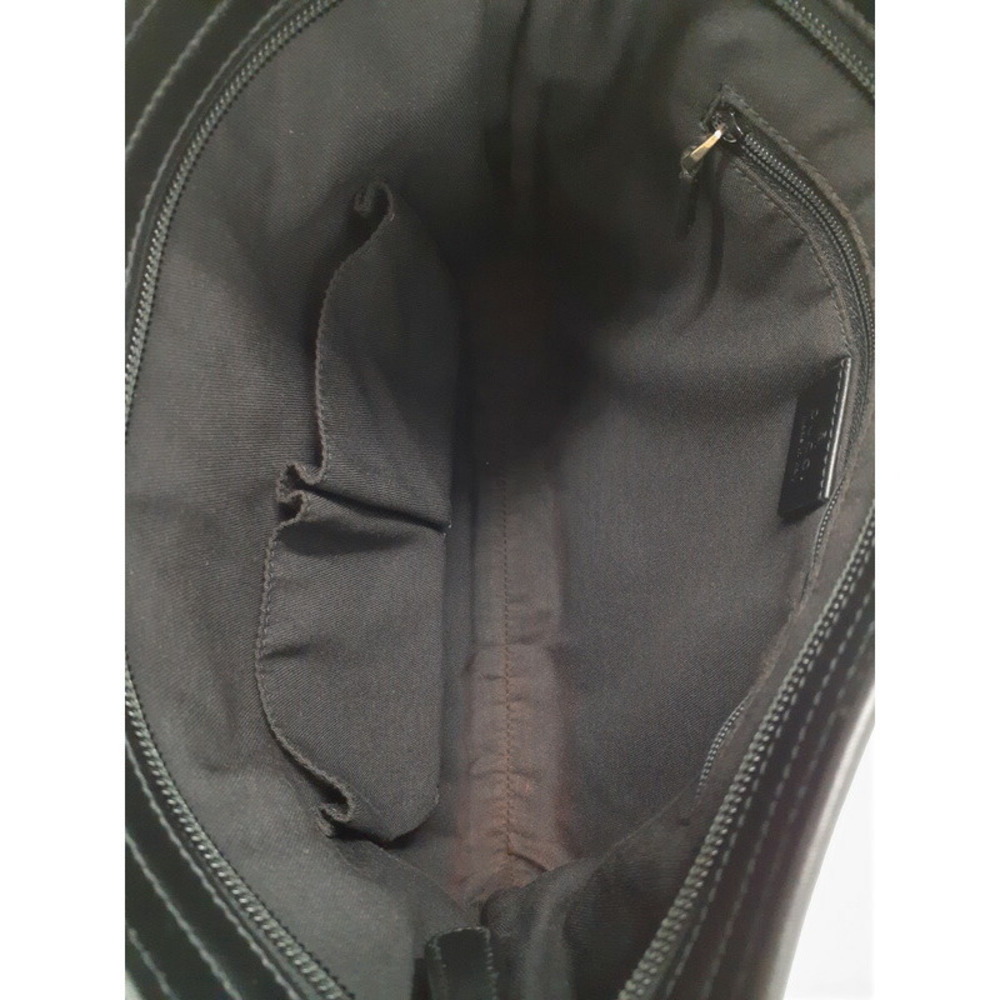 Gucci GG Monogram Brown Web Flat Messenger Bag red green web - Picture 3 of 9